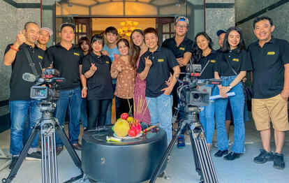 Vui Cung Con Chau - Shooting Days